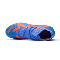 Bota Puma Future Match Turf + Mid Niño -Futbol Tienda bota puma future match turf mid nino blue glimmer white ultra orange 4