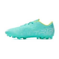Bota Puma Ultra Play MG Niño -Futbol Tienda bota puma ultra play mg nino electric peppermint white fast yellow 2