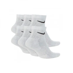 Calcetines Nike Everyday Cushioned Ankle (6 Pares) -Futbol Tienda calcetines nike everyday cushioned ankle 6 pares white 1