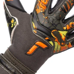 Guante Reusch Attrakt Gold X Niño -Futbol Tienda guante reusch attrakt gold x nino desert green shocking orange black 4