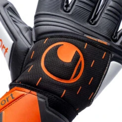Guante Uhlsport Speed Contact Supersoft HN -Futbol Tienda guante uhlsport speed contact supersoft hn black white fluor orange 4