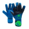 Guante Uhlsport Speed Contact Aquasoft HN -Futbol Tienda guante uhlsport super contact aquasoft hn pacific blue black fluor green 0