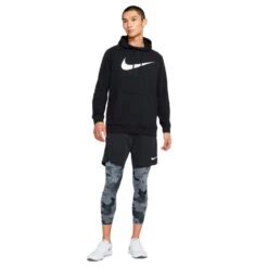 Sudadera Nike Dri-Fit Training Swoosh Hoodie 9 Sudadera Nike Dri-Fit Training Swoosh Hoodie -Futbol Tienda sudadera nike dri fit training swoosh hoodie black white 3