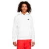 Sudadera Nike Sportswear Club Hoodie -Futbol Tienda sudadera nike nsw club hoodie po bb white black 0