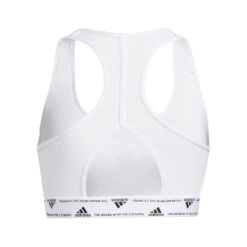 Sujetador Adidas Powerreact Training Medium Support 3 Stripes Mujer -Futbol Tienda sujetador adidas powerreact training medium support 3 stripes mujer white 5