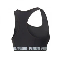 Sujetador Puma Mid Impact Strong Mujer -Futbol Tienda sujetador puma mid impact strong mujer puma black 1