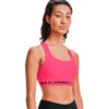 Sujetador Under Armour Crossback Mid Mujer -Futbol Tienda sujetador under armour ua crossback mid mujer pink 0