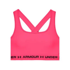 Sujetador Under Armour Crossback Mid Mujer -Futbol Tienda sujetador under armour ua crossback mid mujer pink 2