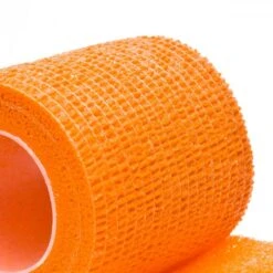 Tape SP Fútbol Sujeta-Espinilleras (5 Cm X 4,6 M) 8 Tape SP Fútbol Sujeta-Espinilleras (5 Cm X 4,6 M) -Futbol Tienda tape sp sujeta espinilleras 5cmx46m naranja 2