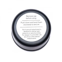 Therabody Cabezal Theragun - Supersoft Replacement -Futbol Tienda therabody cabezal theragun supersoft replacement black 2