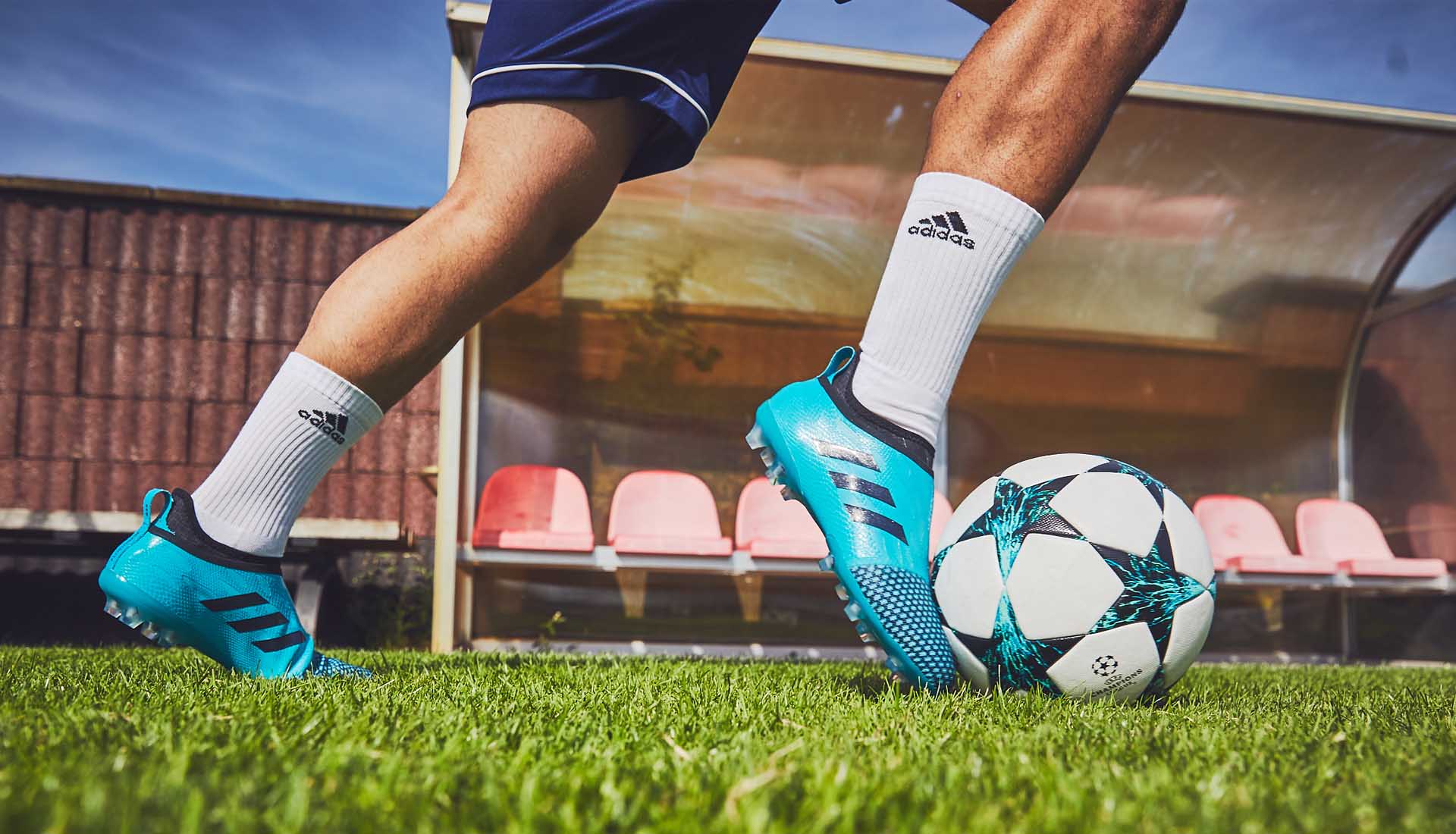 Futbol Tienda -Futbol Tienda glitch fluid blue 1 min